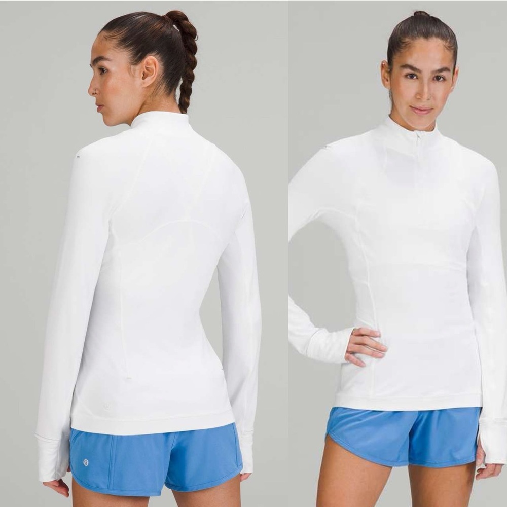 lululemon athletica White Long Sleeve Top